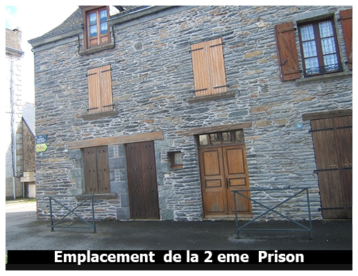 La deuxième prison fut construite en 1732 par Louis François de La Bourdonnaye, seigneur de La Gacilly ; elle se trouvait à l’emplacement de la bâtisse cadastrée E 1455